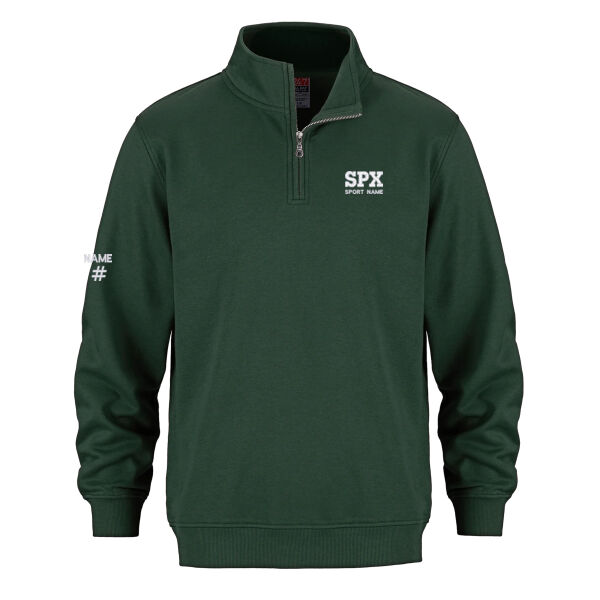 Flux Unisex Athletics Embroidered Quarter-Zip Thumbnail
