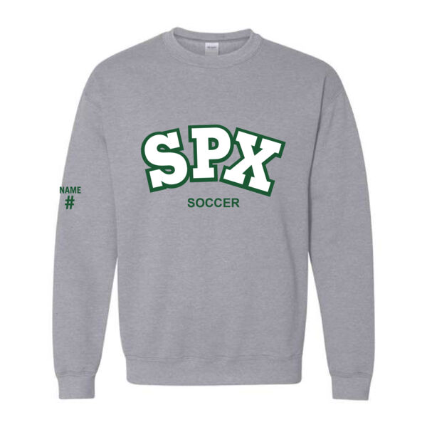 Gildan Unisex Athletics Twill Crewneck Thumbnail